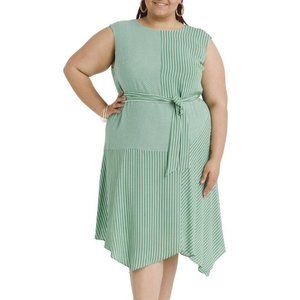 Vince Camuto Plus Size Green Dress  18W